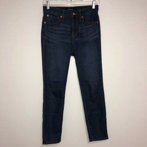 EUC J. CREW 9" High Rise Toothpick Jeans